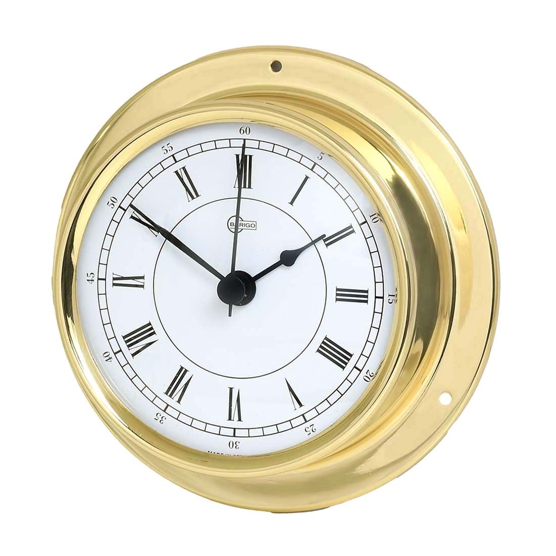 Barigo Tempo Clock brass
