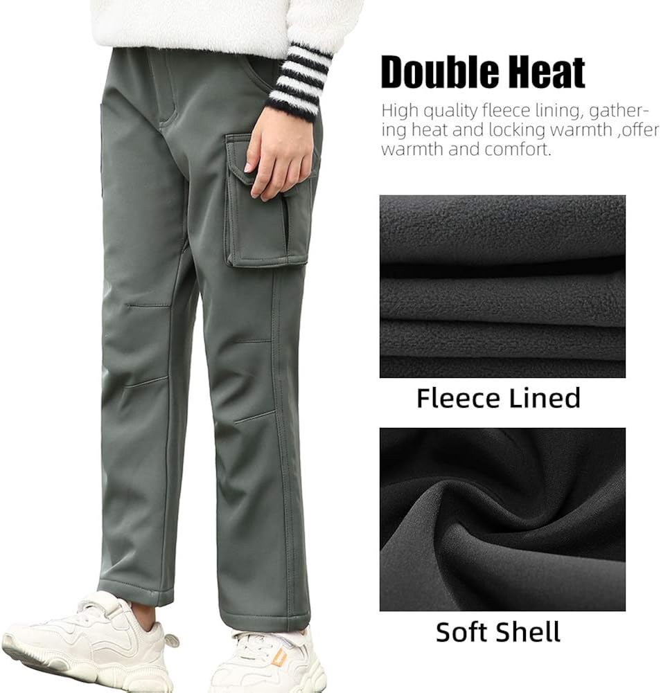 fleece lined walking trousers
