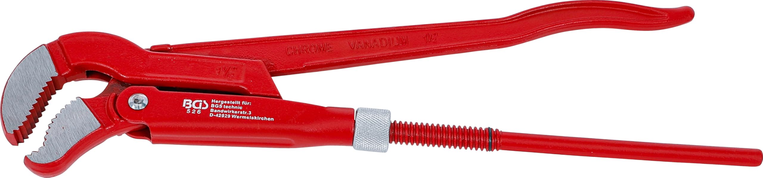 BGS 526 | Gaspipe Pliers | 1.5' | 3-Point Grip