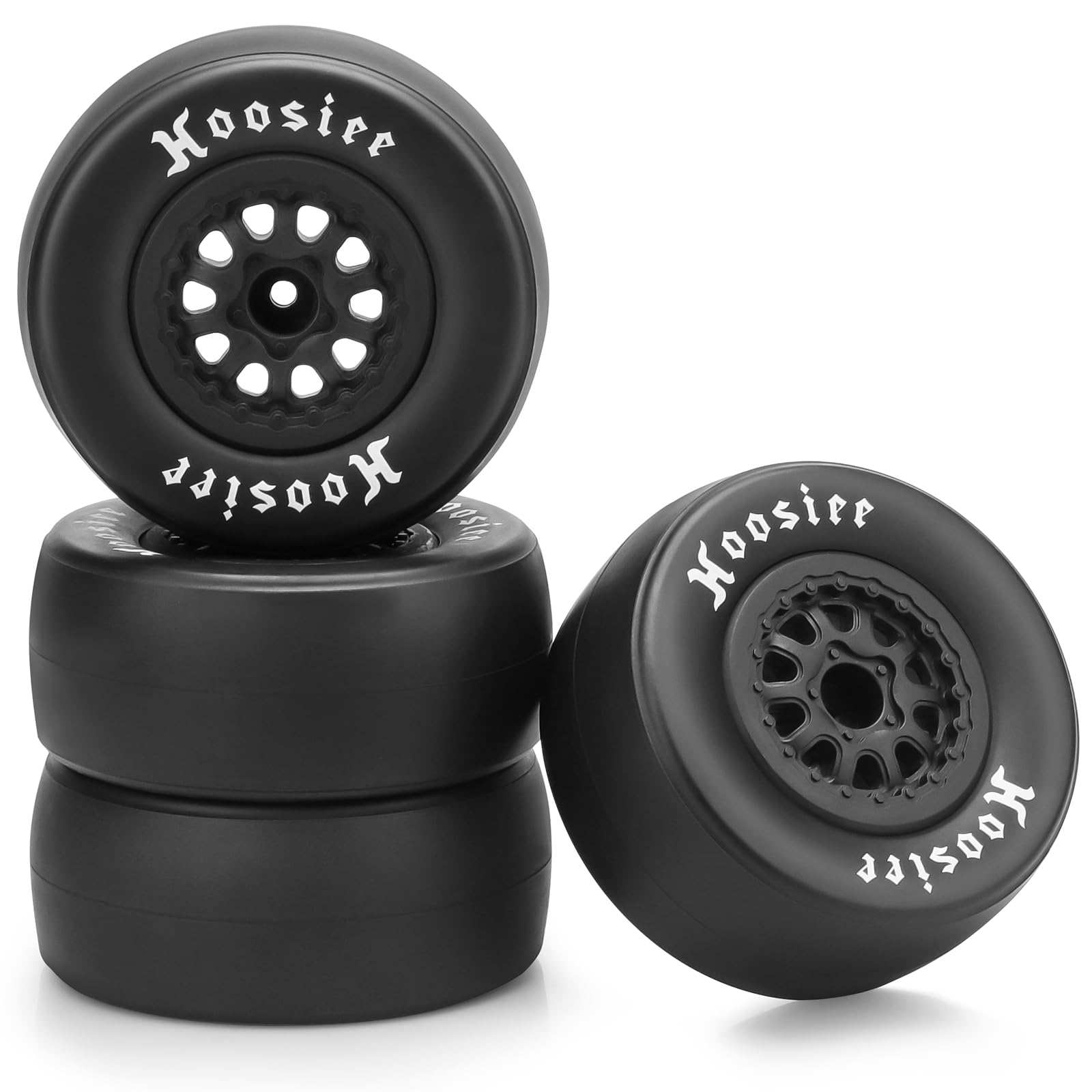 Photo 1 of 1/10 RC Short Course Racing Car Tires, daitoku 12mm Hex RC Truck Wheels and Tires for TRAXXAS Slash 4X4 2WD Redcat Rc4wd Axia ARRMA SENTON 3S Losi