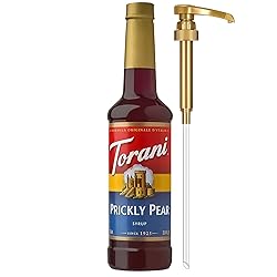Torani Prickly Pear Syrup for Drinks, Flavoring for