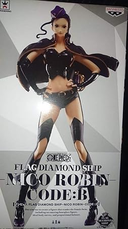 Banpresto One Piece Flag Diamond Ship Nico Robin Code B Anime Japan Limited Amazon Nl