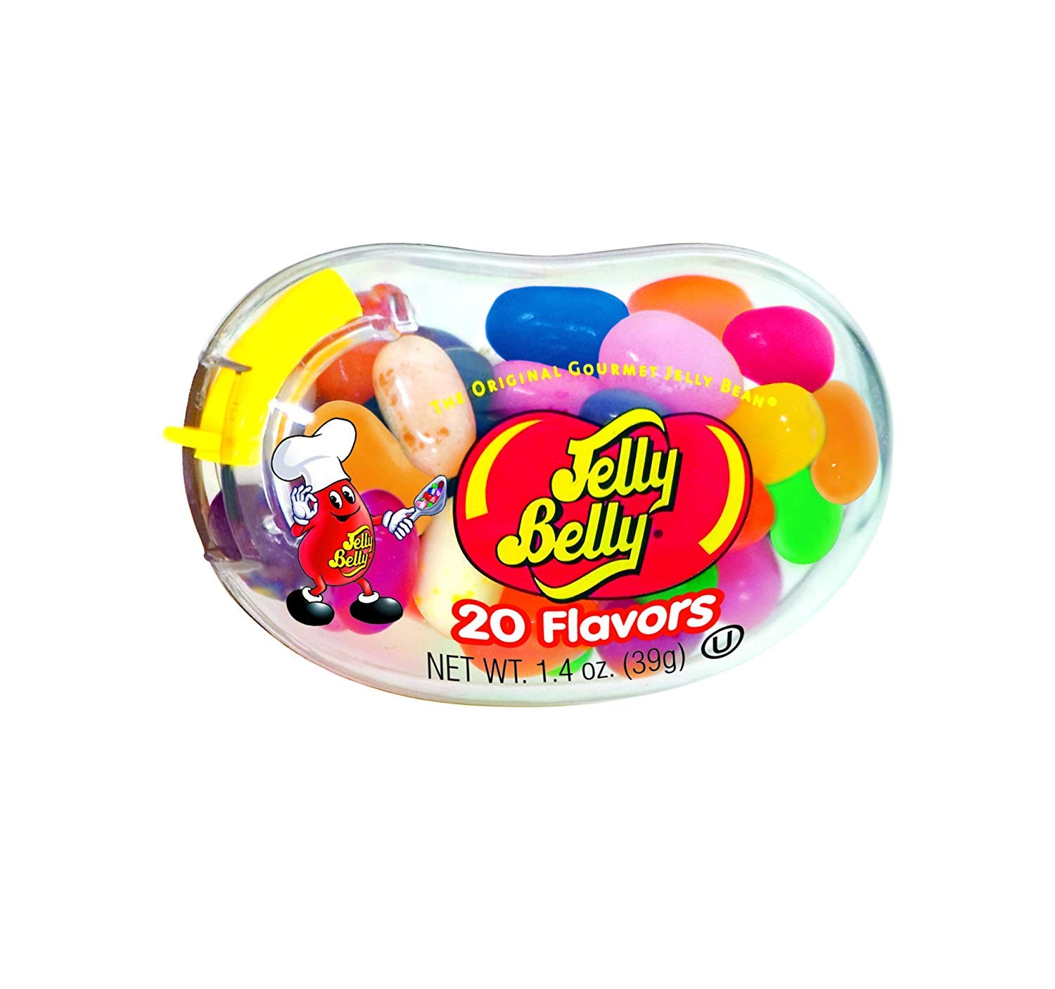 Jelly Belly BigBean Jelly Bean Dispenser, 20 Flavors, 1.4