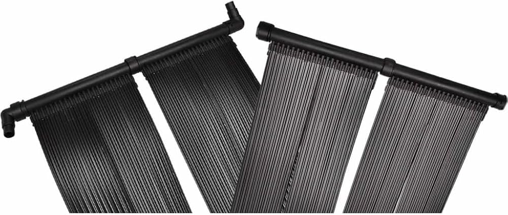 vidaXL Solar Pool Heater Panel 80x620cm, Eco-Friendly, Temp Up to 10C