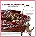 LAMINET Deluxe Heavy-Duty Crystal-Clear Furniture Protectors Protects Dust, Dirt, Spills, Pet Hair and Dander, Paws and Claws Sofa-36”RH x 18