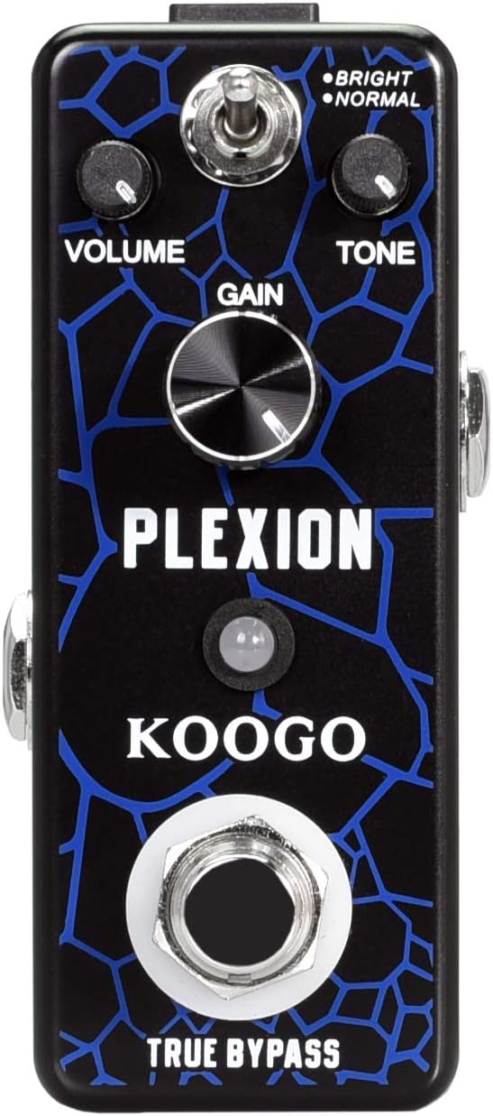Distortion Pedal Plexion Dist Effects Pedals with Bright & Normal Working Modes True Bypass …