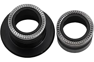 For Bike, Hub QR Quick Release, Thru Axle Adapter Converter End Cap, for 9-15mm Front and 10-12mm Rear Axles, Aluminum Alloy 