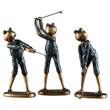 Amazon Com Ms Crafts European Home Frog Golf Decoration