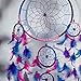 Dream Catcher ~ Handmade Traditional Royal Blue, Pink & Purple 8.5