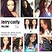 Dinoce Compatible with Longqi Brazilian Curly Hair Lace Frontal Ear to Ear Remy Human Hair Jerry Curly Virgin Hair 13x4 Free Part Frontal Closure Natural Color 16 Inch