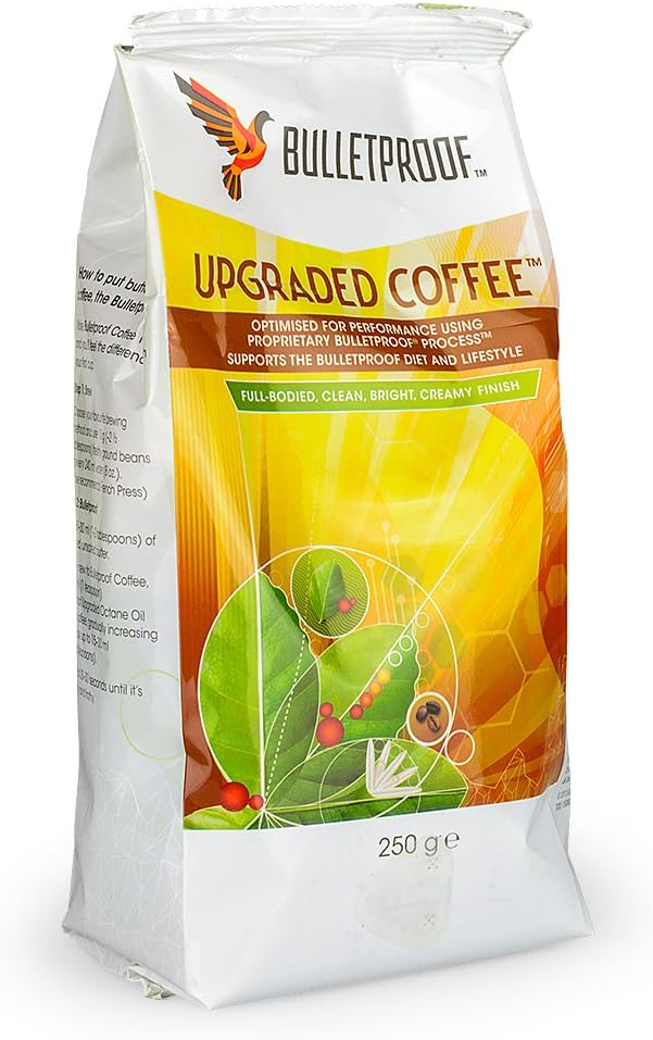Bulletproof Coffee Whole Beans, Pack of 1 x 250 g Amazon