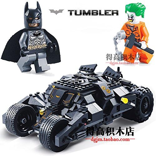 Decool 7105 Batmobile superheroes assembled building blocks 325PCS DIY puzzle educational toys high difficulty