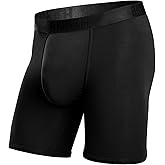 BN3TH Men's Classic Icon Boxer Briefs with 3-D Pouch - Breathable, Anti-Chafing Athletic Underwear
