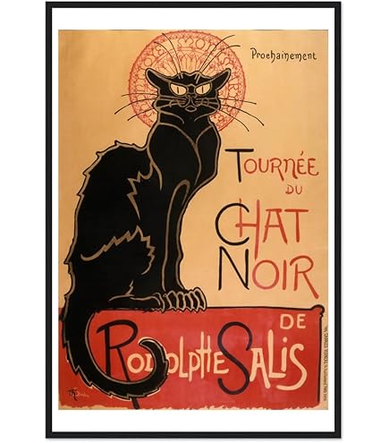 【CAT】　vintage poster Vintage Cats Flat Wrap/ Poster – WACKO Los Angeles