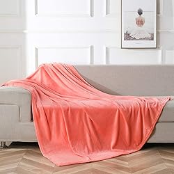 NANPIPER Throw Blanket Ultra Soft Thick Microplush