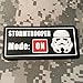 NEO Tactical Gear Stormtrooper Mode On - PVC Morale Patch - Crossfit Patch, Hook Backed Morale Patch