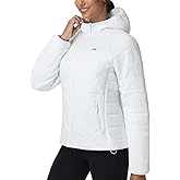 MIER Womens Puffer Jackets, Lightweight Packable Quilted Winter Coat with Hood，Water Resistant Warm Puffy Jacket for Travel