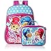 Nickelodeon Girls' Shimmer and Shine Backpack with Lunch, Purple