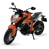 Welly KTM 1290 Super Duke R The Beast Replica, Orange, 1:18 Scale | Officially Licensed Streetfighter Model With Premium Die-Cast Build, Perfect for Display Cases and Collector Shelves