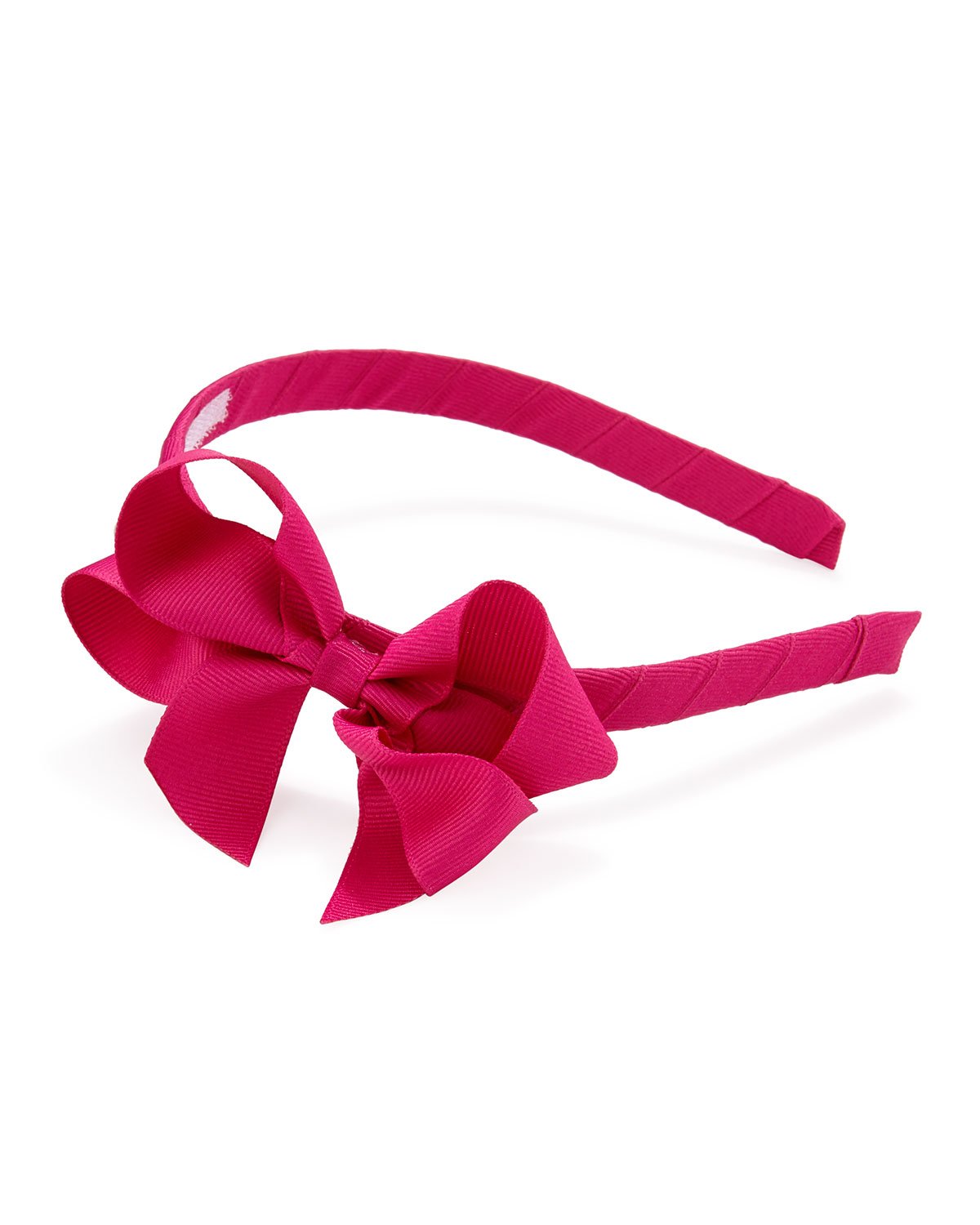 Amazon Com Grosgrain 3d Bow Headband Buy Fushia Get Blue And