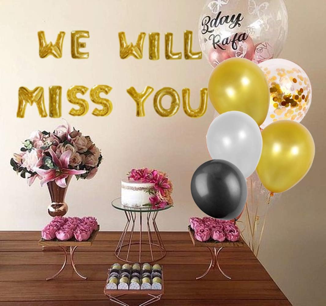 JeVenis We Will Miss You Banner Office Work Decoration Retirement Party Decor Retirement Banner Going Away Party Decor Farewell Decorations Office Work Decoration - Image 5