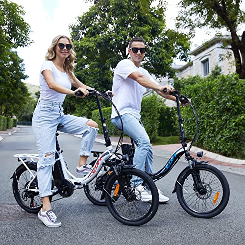 VIVI Folding Electric Bike, 20" Electric Bicycle 500W Foldable City E