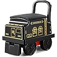 JOYLDIAS Train Carriage for Ride On Train with Songs, Stories, Storage and Handle, Black