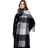 Ymomode Scarf for Women, Winter Chunky Scarf Warm Scarves Long Shawl Large Winter Scarves Cold Weather for Women