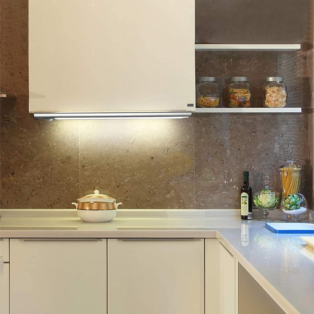 ITKS LED-Schranklicht, Bewegungsmelder, wiederaufladbar, abnehmbar