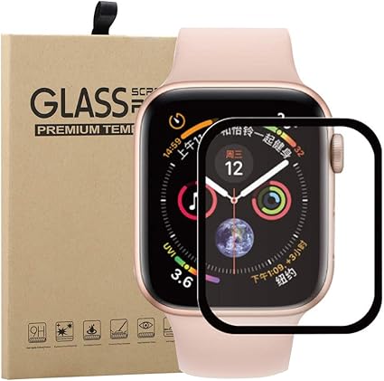 Young & Ming Cristal Templado para Apple Watch Series 5 40mm, [3D ...