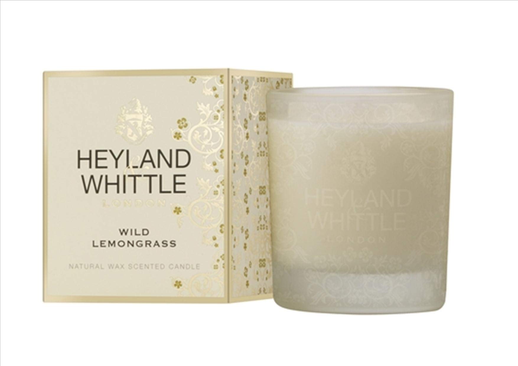 Heyland and Whittle - Gold Classic Candle in a Glass Wild Lemongrass, 230g, One Size,R287