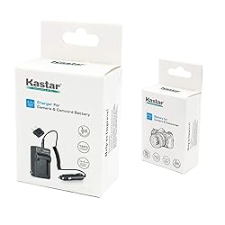 Kastar Li-50B Battery and Charger for Olympus