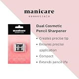 Manicare Dual Cosmetic Sharpener Dual 2 Hole Lip Brow Eye Pencil Sharpener view 2