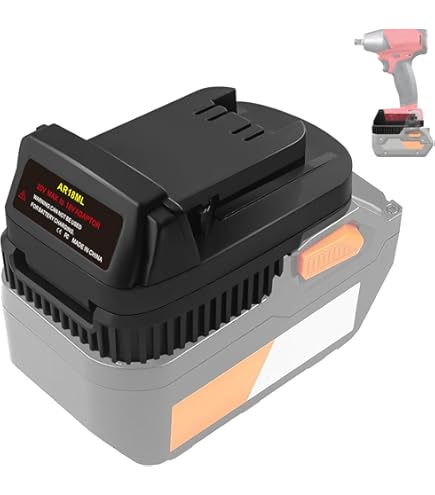 Paquete De 2 Adaptadores De Batería DM18D Con USB, Reemplaza DCA1820