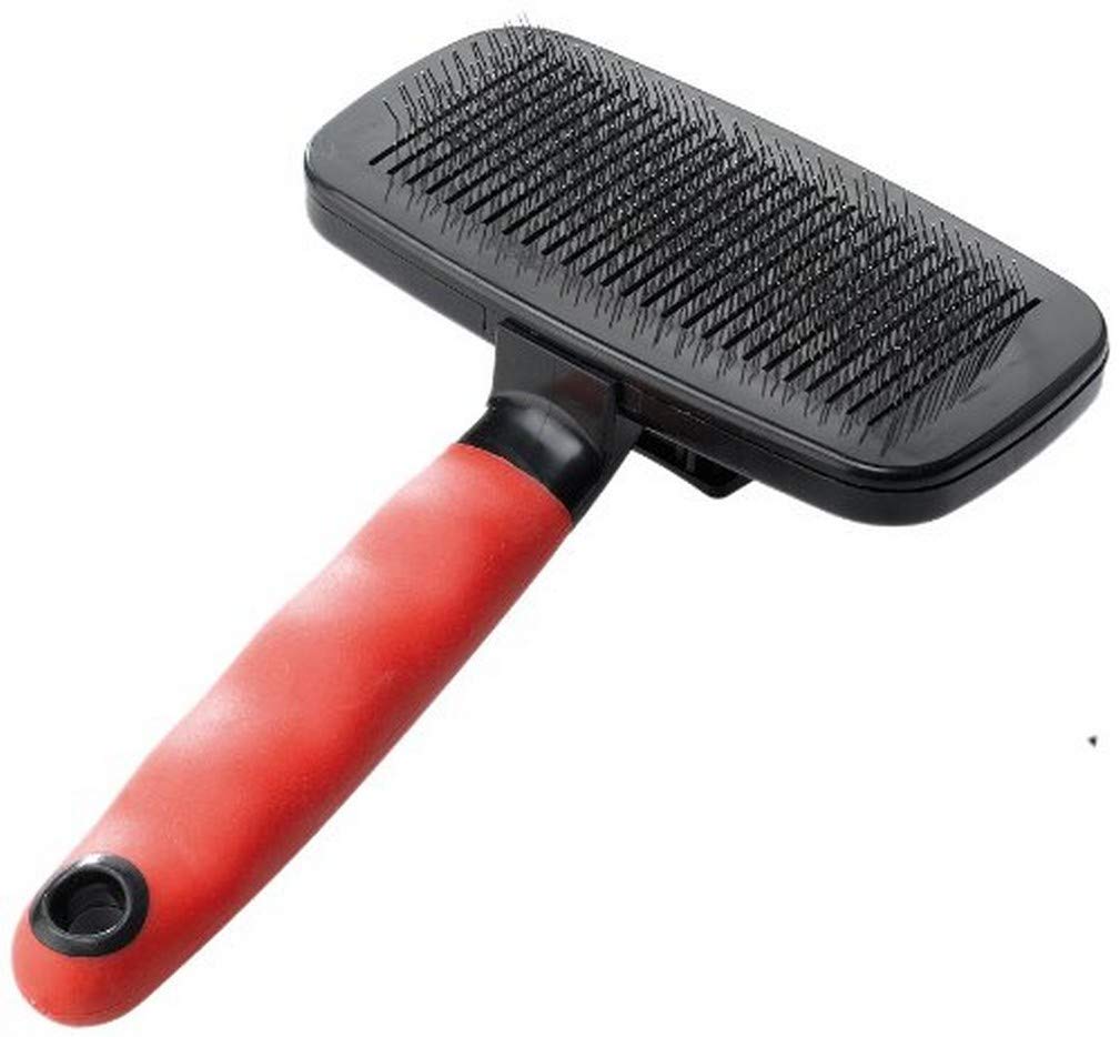 Ferplast Gro 5956 Dog and Cat Slicker Brush, 12.5 x 19 cm