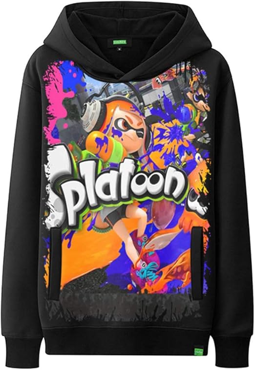 Unisex Splatoon Spiel 3D Gedruckt Kapuzenjacke Cartoon Print Hoodies