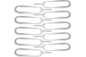 Mobi Lock 10pcs Sim Card Tray Removal Tool Compatible with All Smartphones and Tablets - iPhones, Android - Samsung, HTC, Pixel, Sony, Motorola
