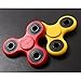 Fidget Spinner,LetsFunny Shine Hand Spinner, Tri-Spinner EDC Toy Spins high speed Relieve Stress anxiety useful for ADHD ,ADD ,Autism (Red)
