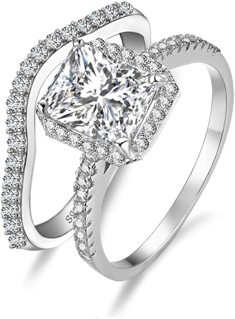 Amazon Com Diamonbella 72 Facets 2 Carat Cushion Cut Nscd