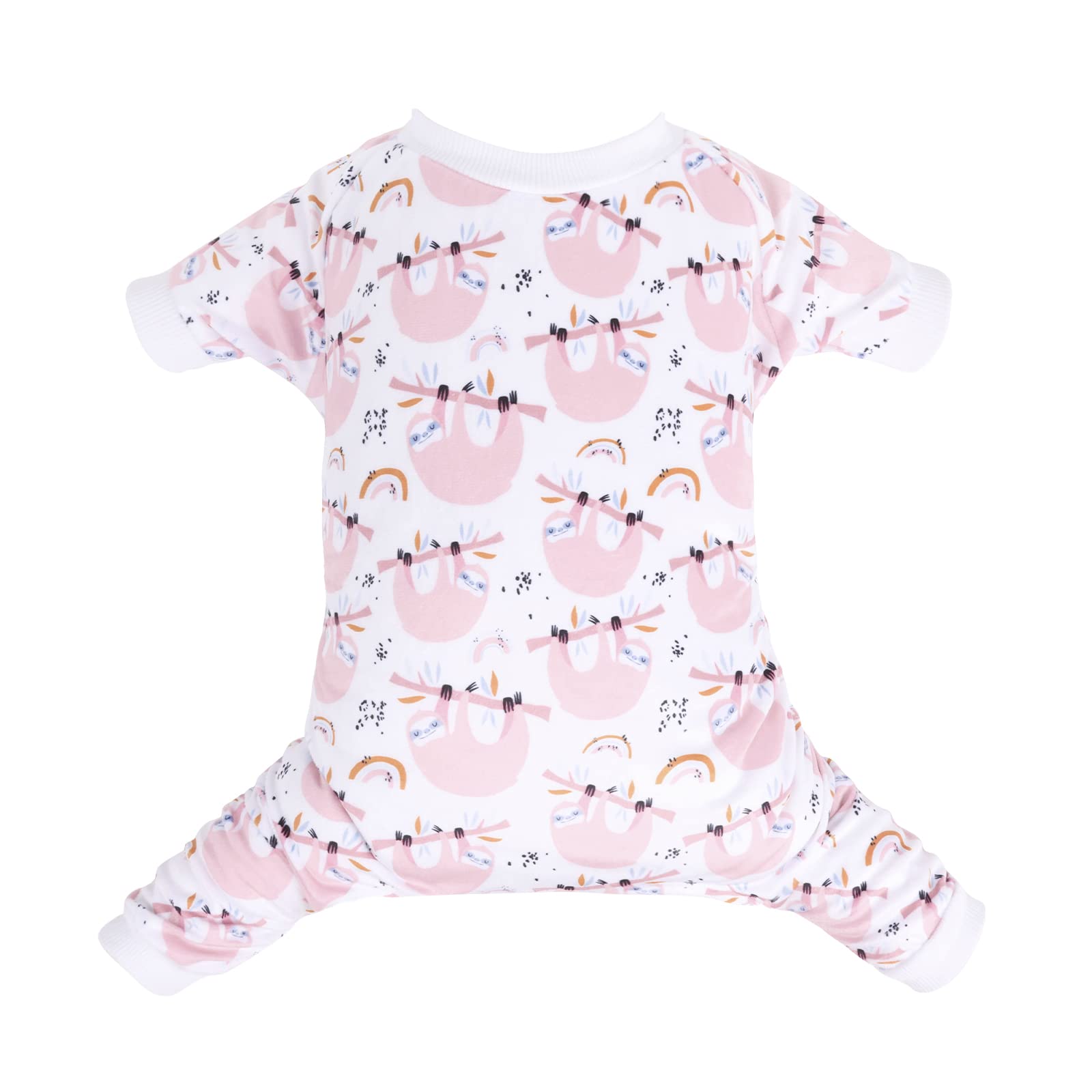 Photo 1 of CuteBone Sloth Soft Puppy Pajamas Cute Dog Pjs Fall Jumpsuit Pet Clothes Apparel P263XL X-Large