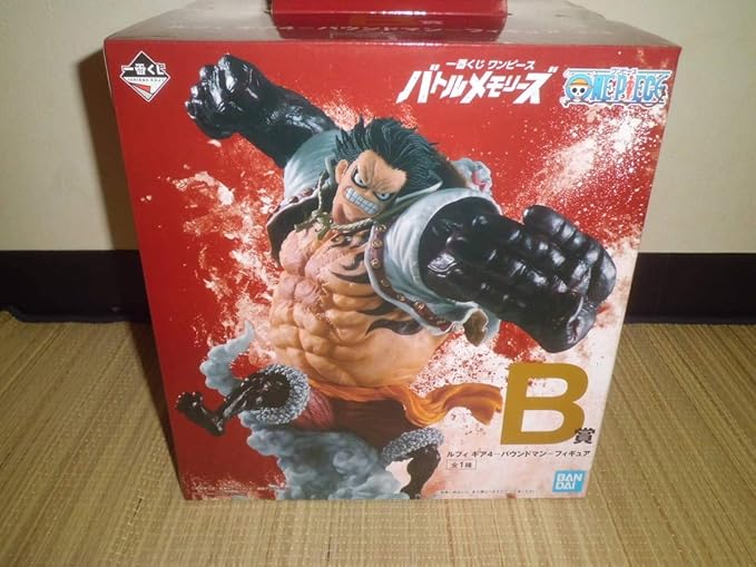 Amazon Co Jp 一番くじ ワンピース バトルメモリーズ B賞 フィギュア ルフィ ギア4 バウンドマン ホビー