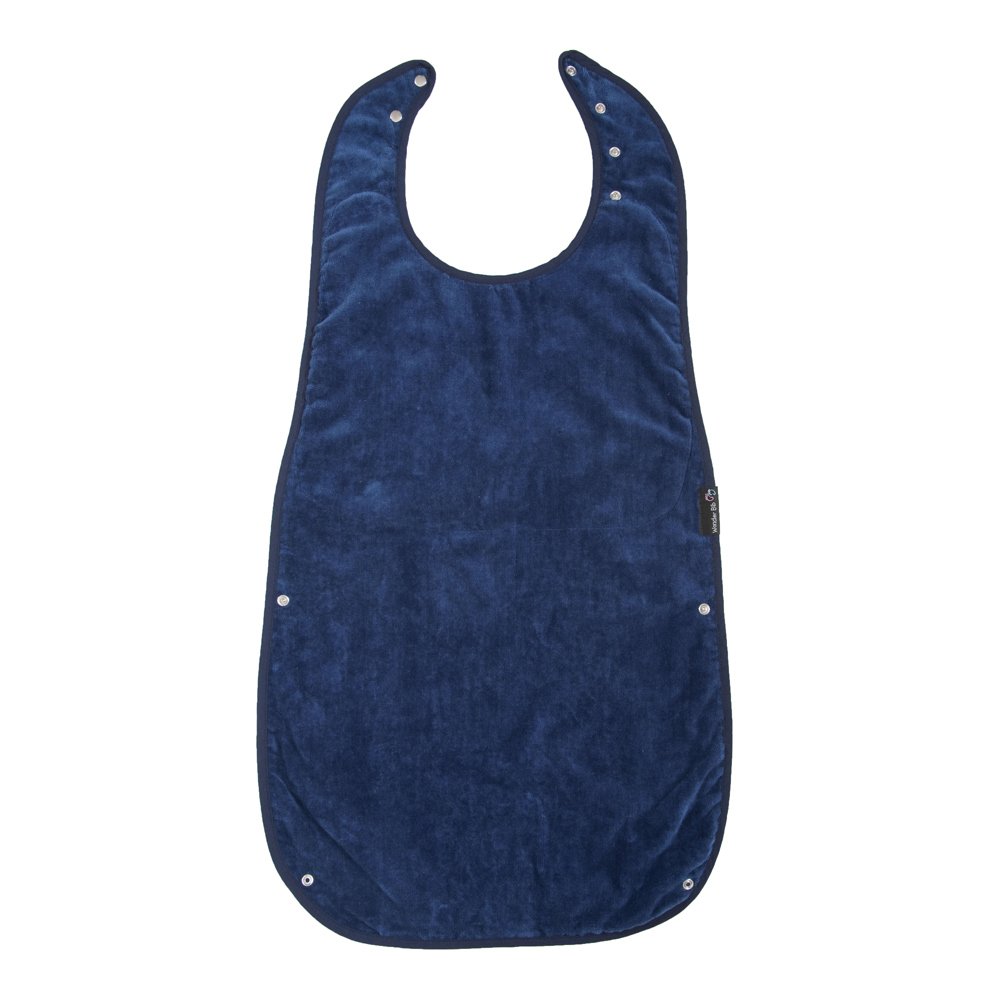 Mum2Mum Plus Special Needs Super Sized Navy Feeding Apron for Unisex-Babies, Unisex-Adults