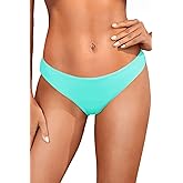 Women Low Rise Bikini Bottoms - Moderate Coverage Swimsuit Bottoms Brief | Bathing suit bottoms, Fully lined, Low Waisted, Swimwear