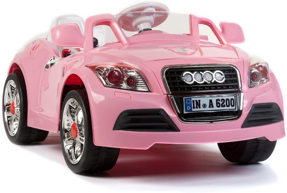 Voiture Electrique Style Audi Tt Rose Amazon Fr Jeux Et Jouets