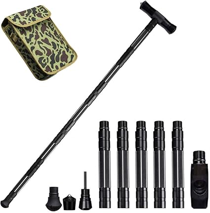 multifunctional tactical walking staff