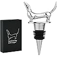 Dachshund Wine Bottle Stopper, Dachshund Gifts, Sausage Dog Gifts, Wine Gifts Wiener Dog Doxie Gifts Birthday Gifts Christmas Gifts for Men Women Dog Lovers, with Gift Box