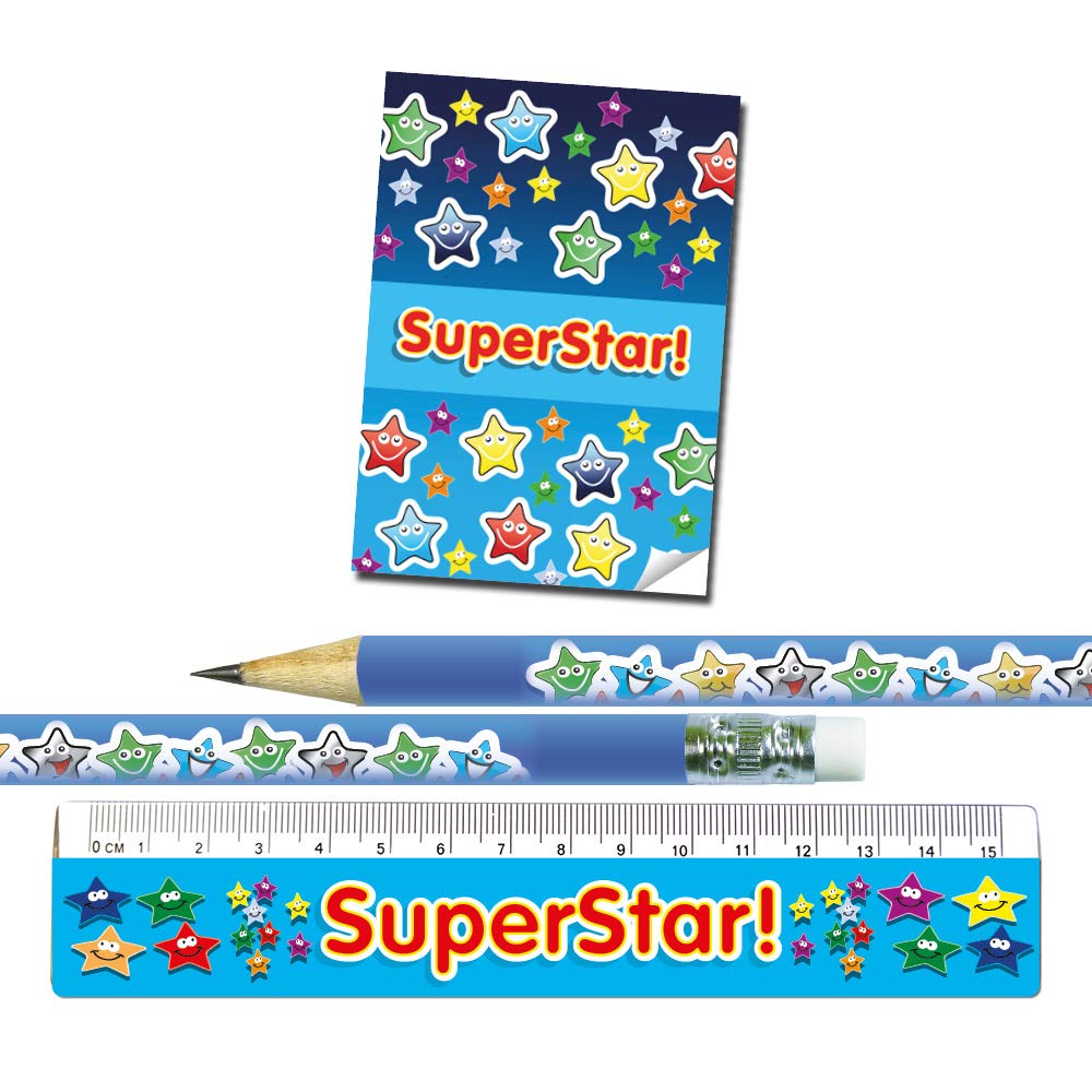 Superstar! With Notepads Stationery Set Bulk Pack