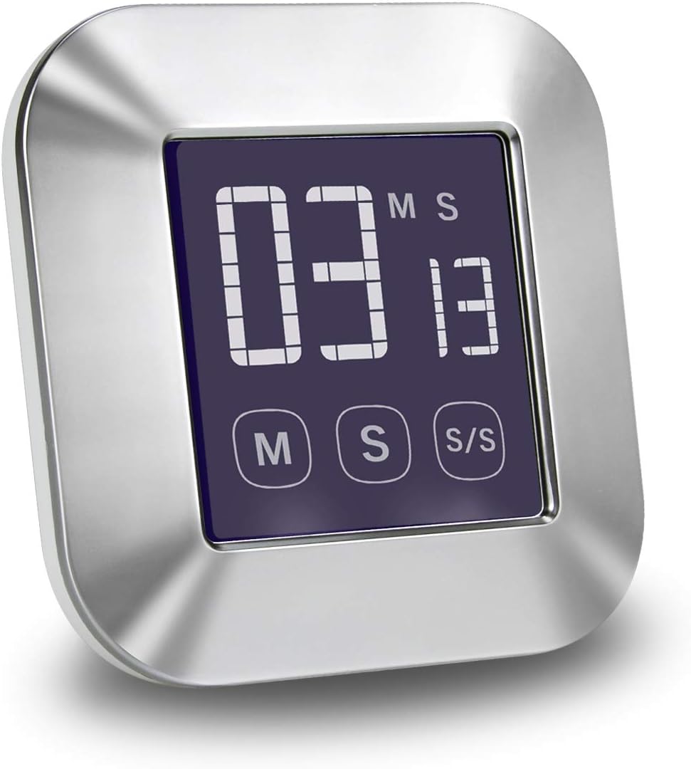 EMore, timer da cucina digitale touch screen, orologio conto