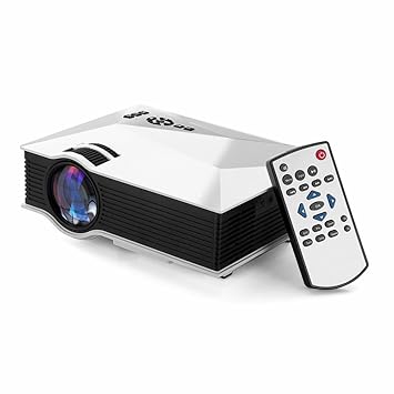 Quarice®Proyector [ Smart Conexión WIFI Mini Hogar 1080p ...