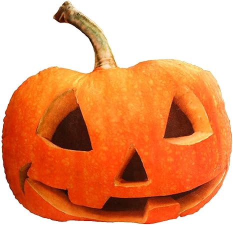 Amazon 123arts ハロウィンかぼちゃの顔 柔らかいフラシ天 スローピロー おもちゃ ギフト ベッド ソファ 椅子 Free 枕 抱き枕 オンライン通販